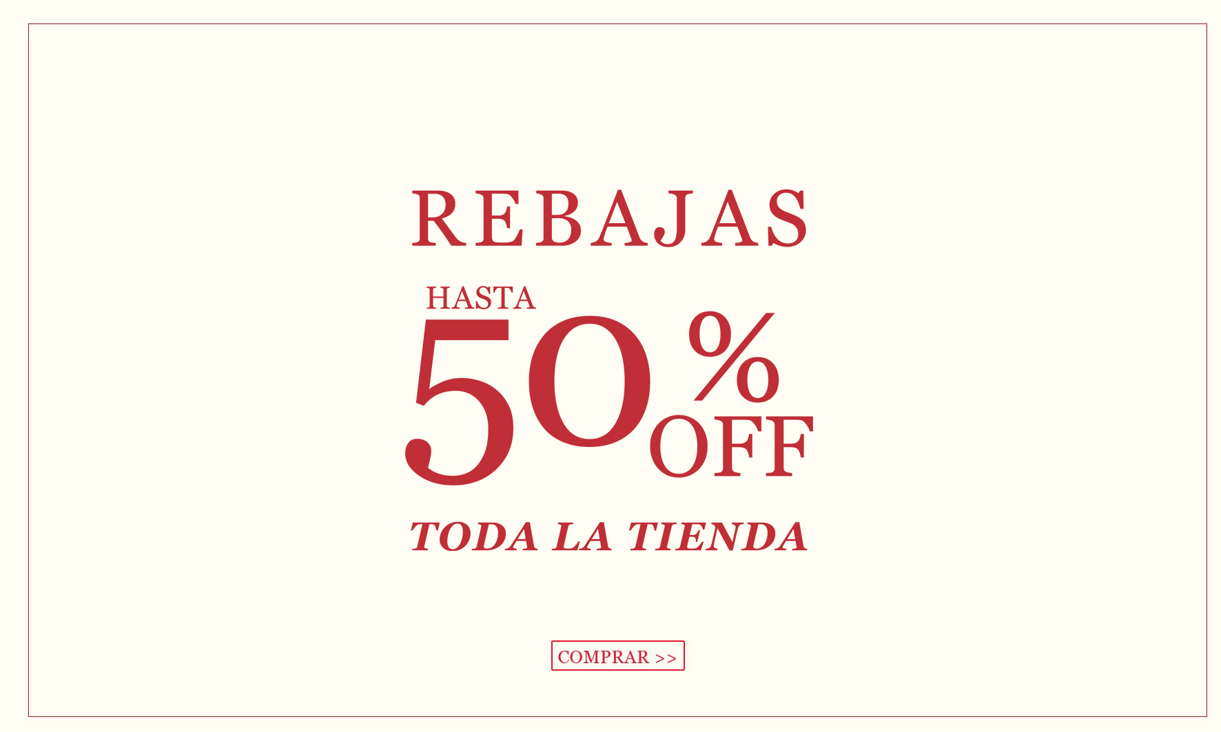 REBAJAS